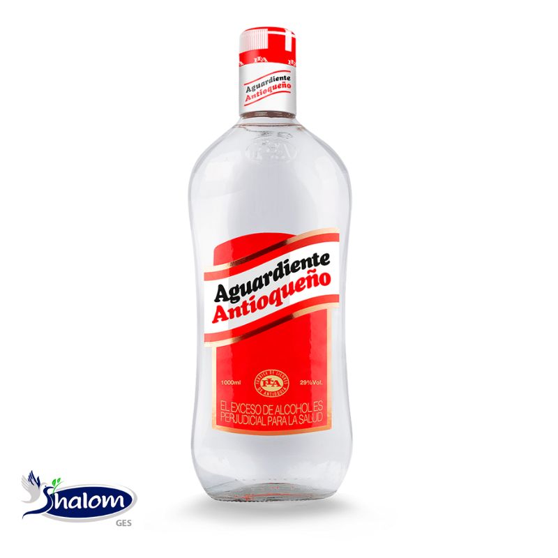Aguardiente Antioqueño Rojo *1000Ml