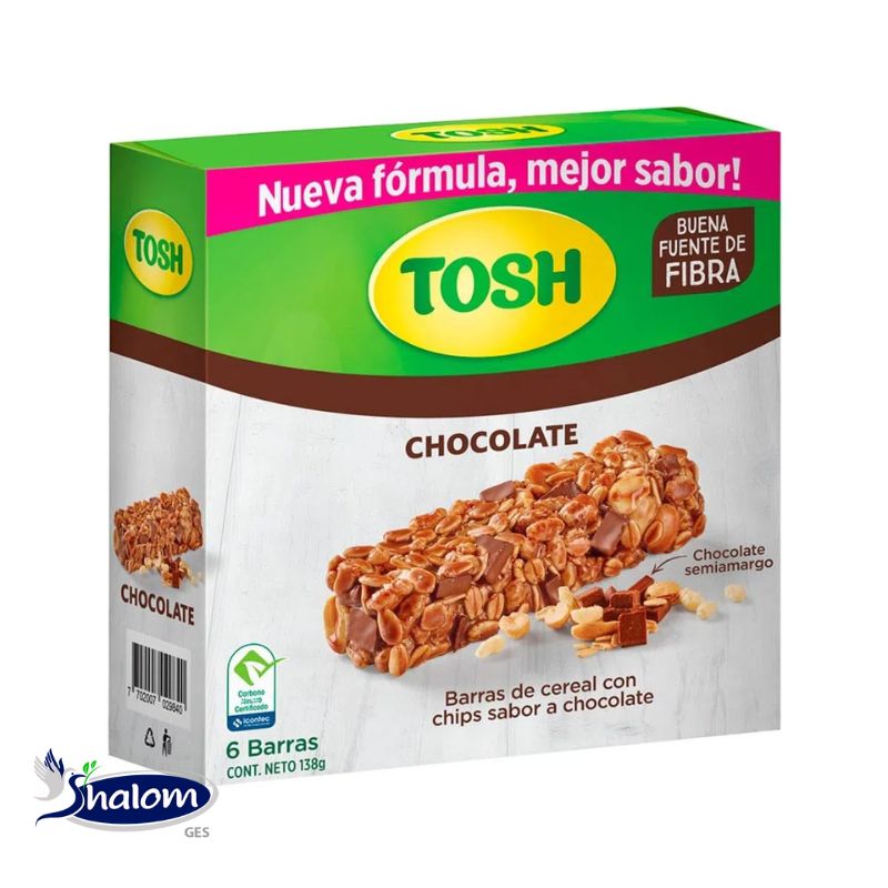 Barra Tosh Chocolate *6Und*23Gr