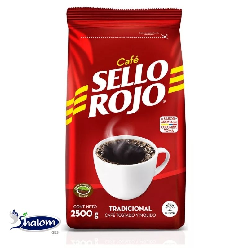 Cafe Sello Rojo Fuerte Bolsa*2500Gr