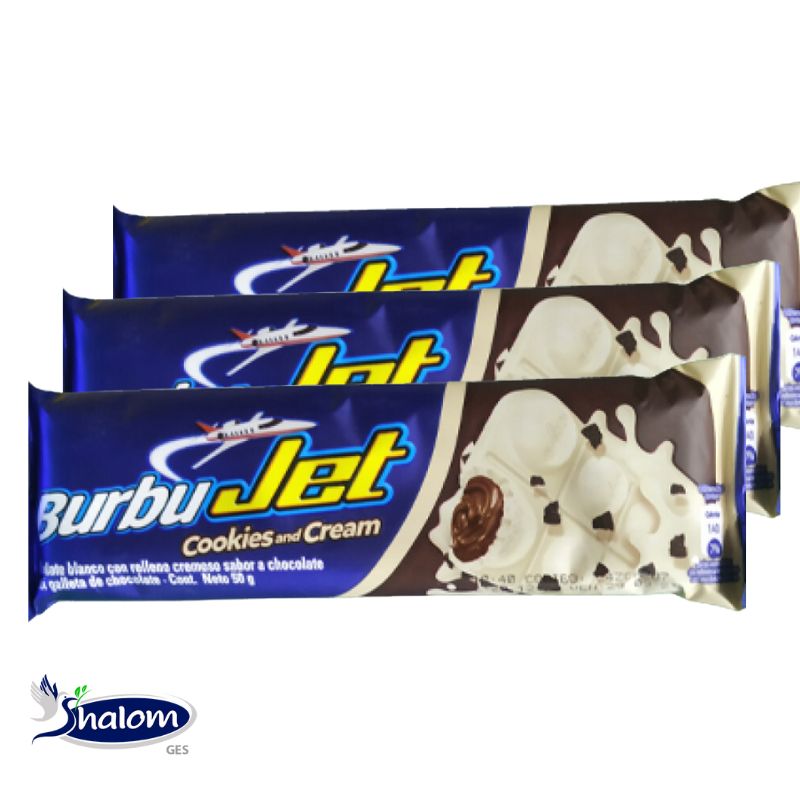 Choco Burbujet Cookies & Cream *4Un*50Gr