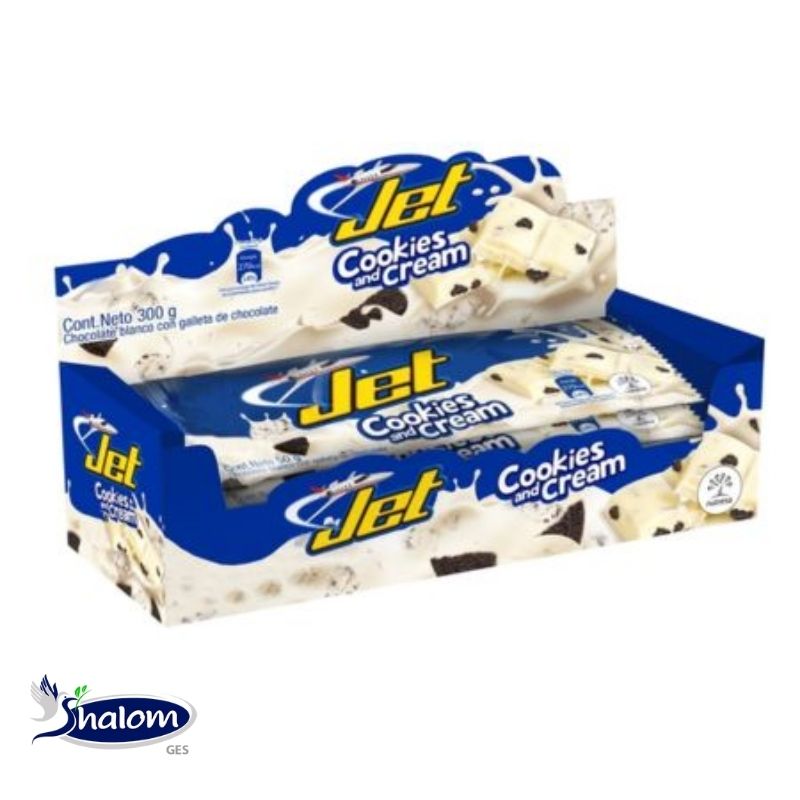 Choco Jet Cookies And Cream *6Und*50Gr