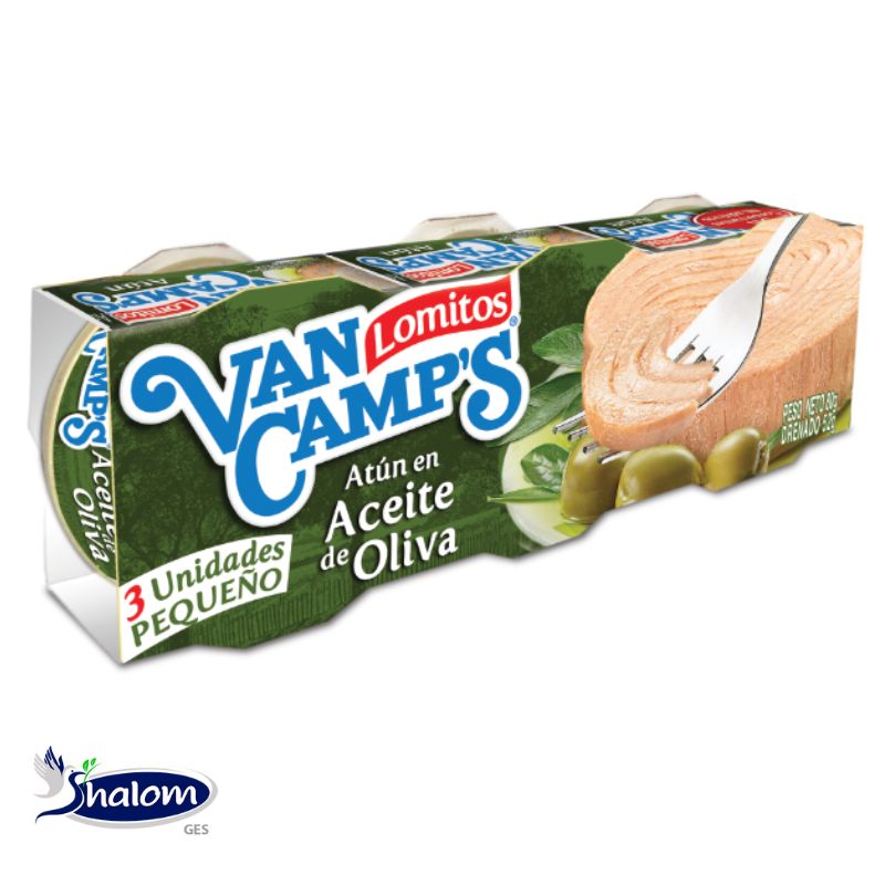 Atun Van Camps Aceite Oliva Tripack 80Gr