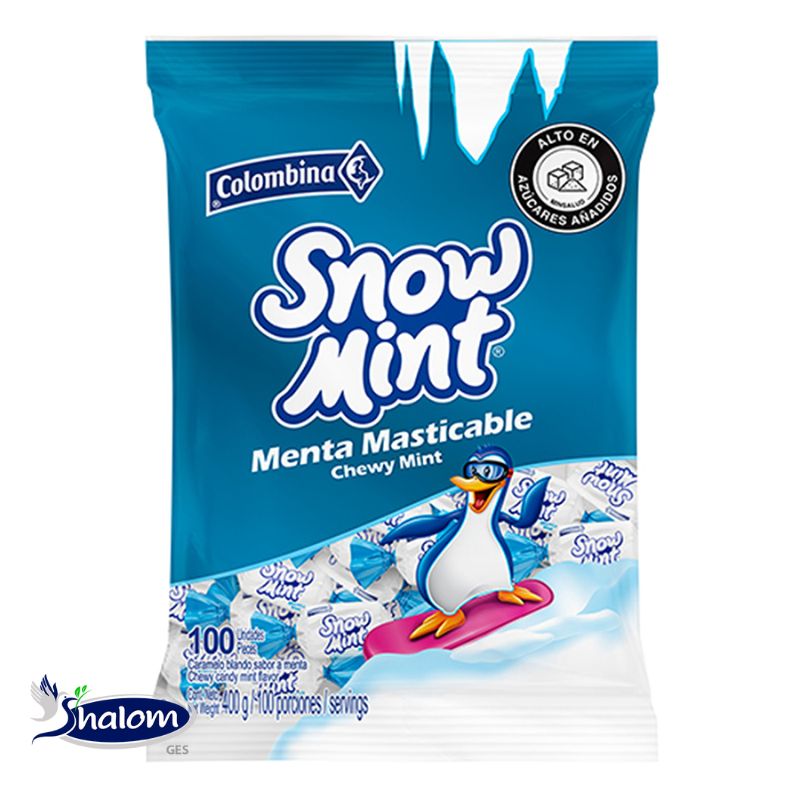 Menta Snow Mint *100Un
