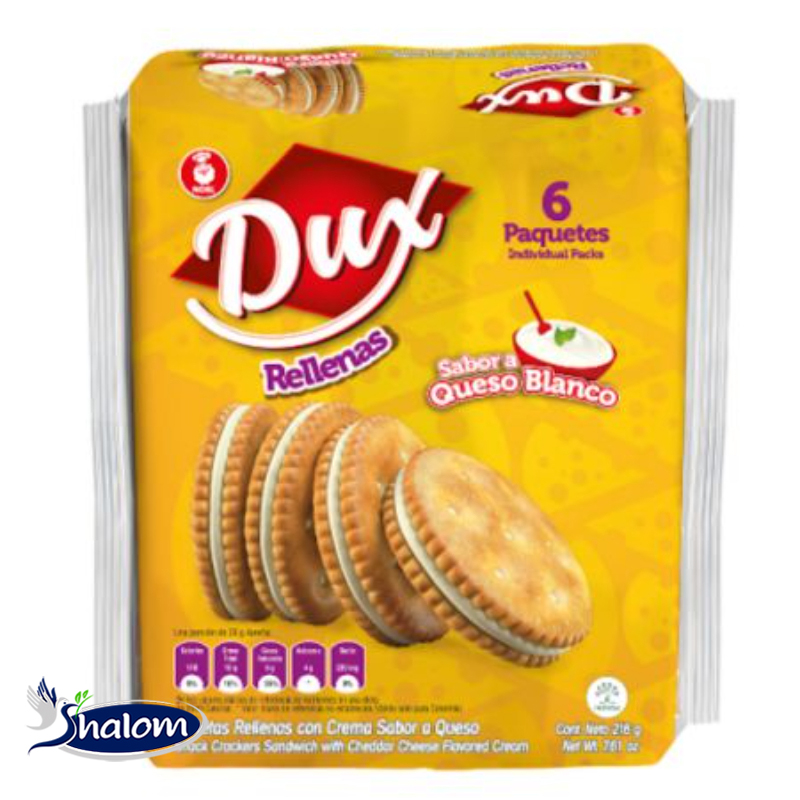 Galleta Dux Queso Rellena *6Un