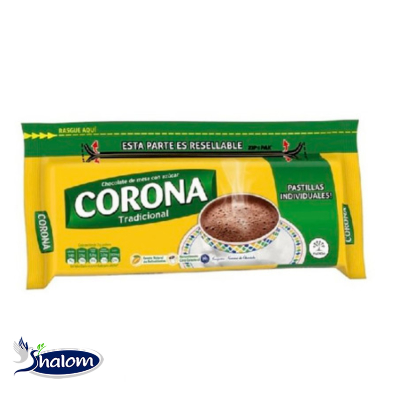 Chocolate Corona Tradicional Caja *32 Pastilla