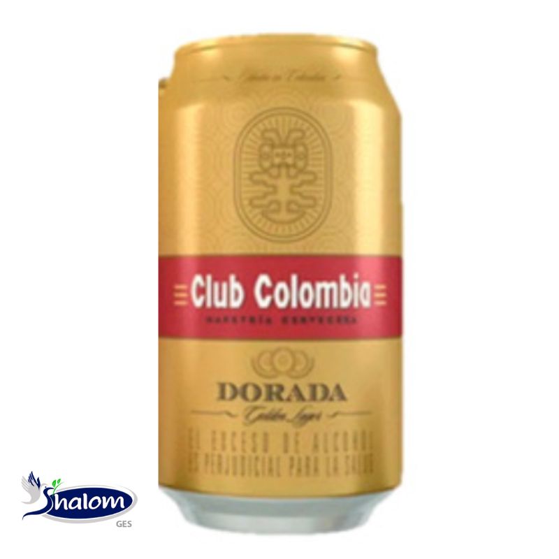 Cerveza Club Colombia Dorada Lata Unidad