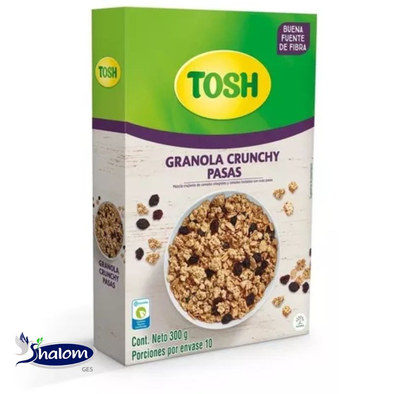 Cereal Tosh Granola Pasas *300Gr