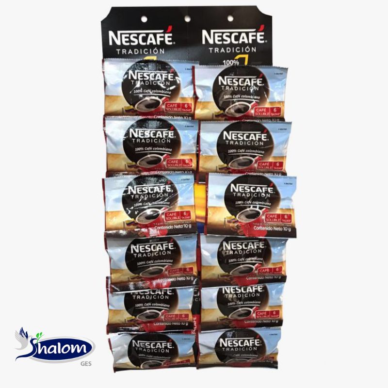 NESCAFE TRADICIONAL SACHET 25*12 * 10 GRS
