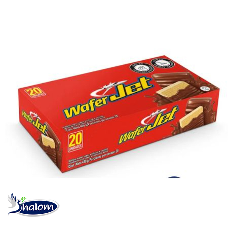 Galleta Wafer Jet Surtidas *20Und*22Gr