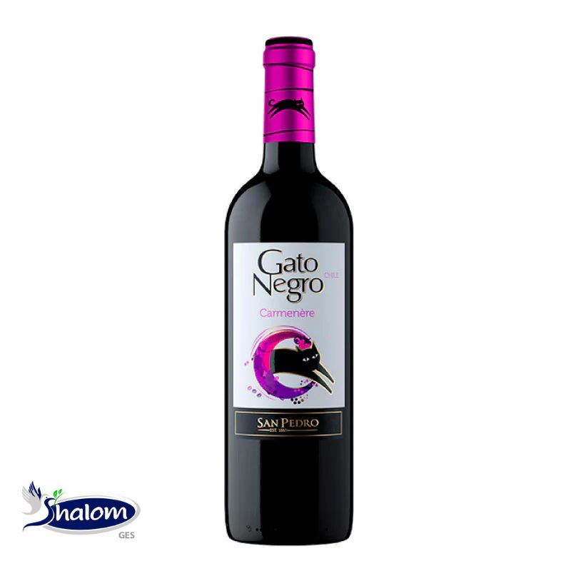 VINO SAN PEDRO GATO NEGRO CARMENERE *750ML