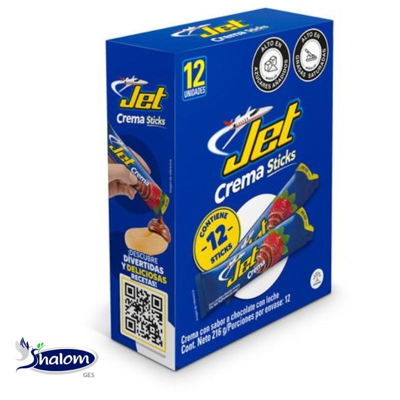 Jet Crema Stick *12Un * 18Gr
