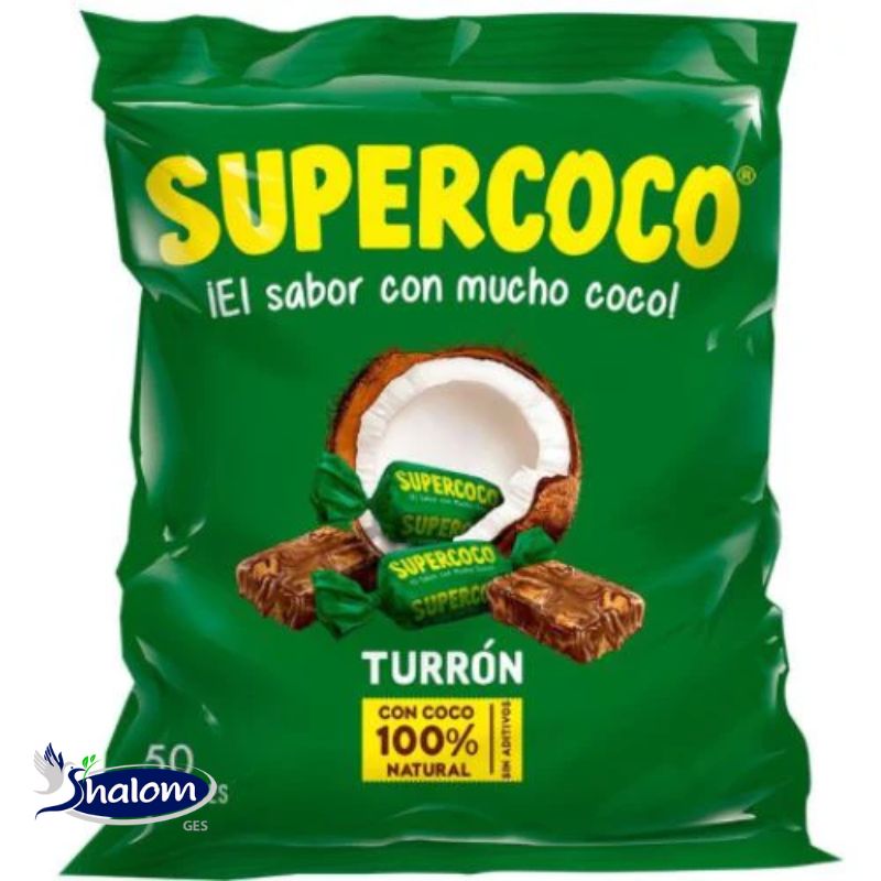 Turrón Supercoco 100U