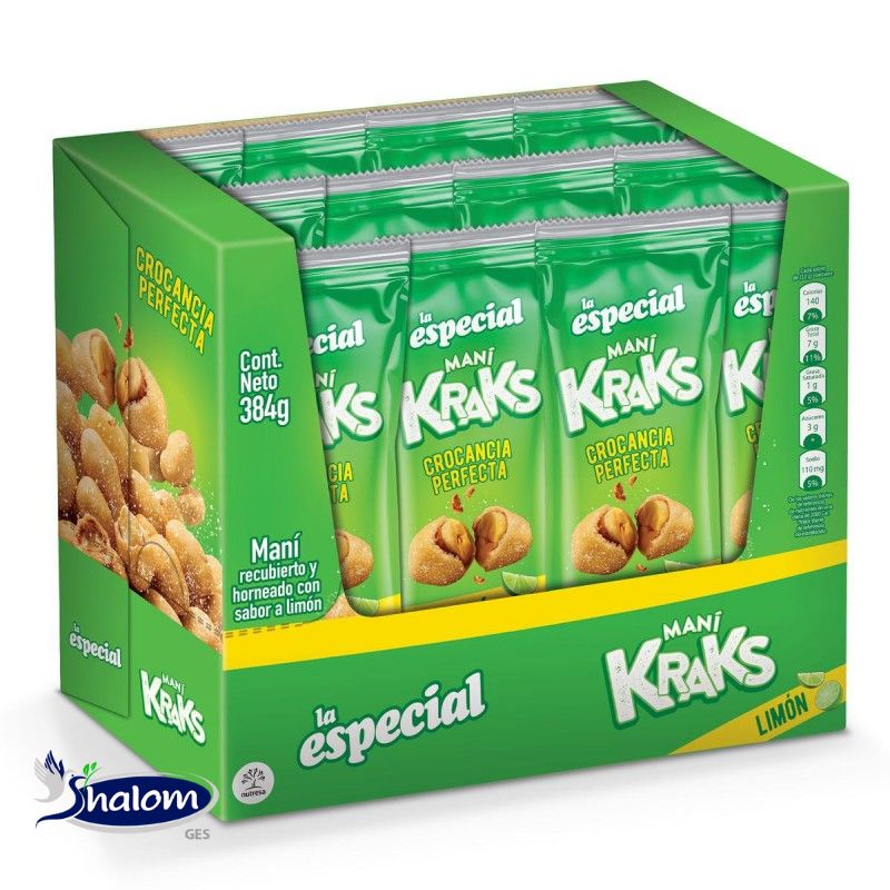 Mani La Especial Kraks Limon 12Und*32Gr