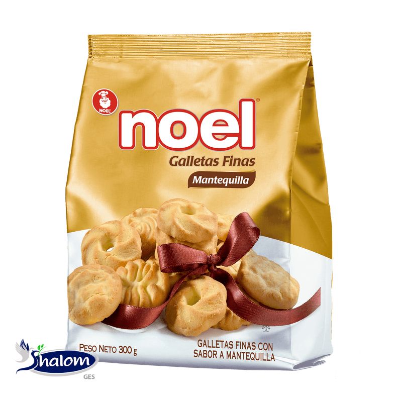 Galleta Noel Bolsa Mantequilla *300Gr