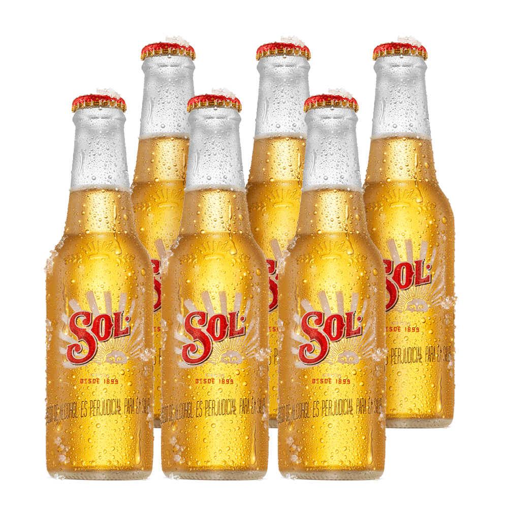 CERVEZA SOL 250ML *6 UND