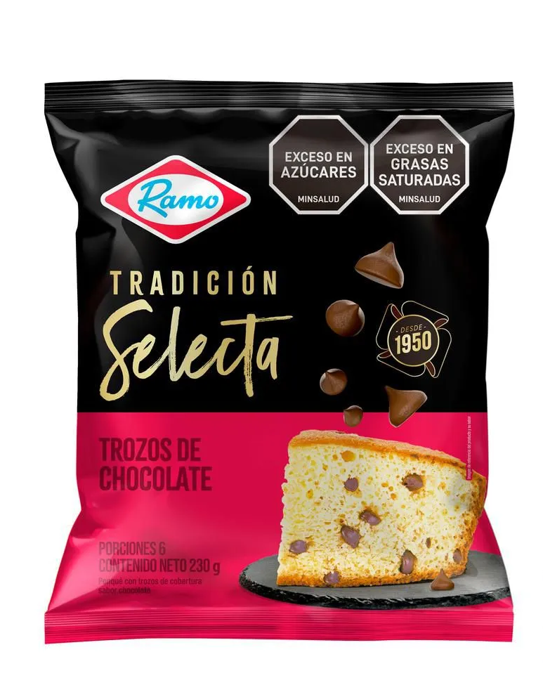 RAMO PONQUÉ - TROZOS DE CHOCOLATE