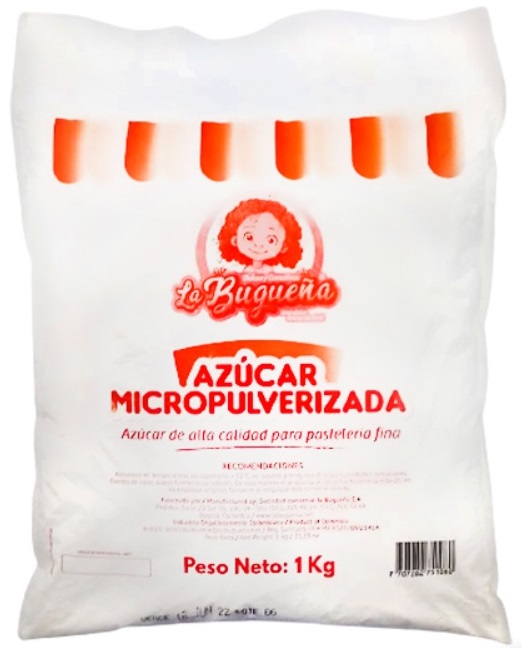 AZÚCAR MICROPULVERIZADA LA BUGUEÑA 1Kg