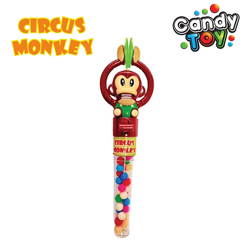 CANDY TOY CIRCUS MONKEY - 1 UND