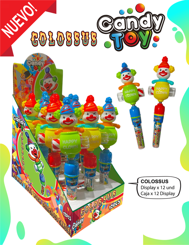 CANDY TOY COLOSSUS - 12 UND