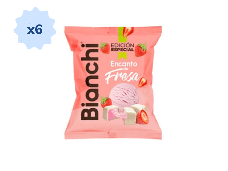 Bianchi Snacks Encanto de Fresa X6U
