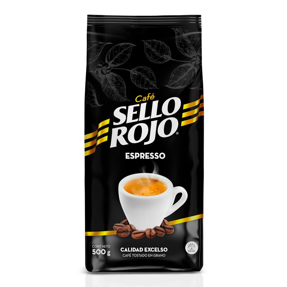 Cafe Sello Rojo Espresso Grano 500G Bolsa