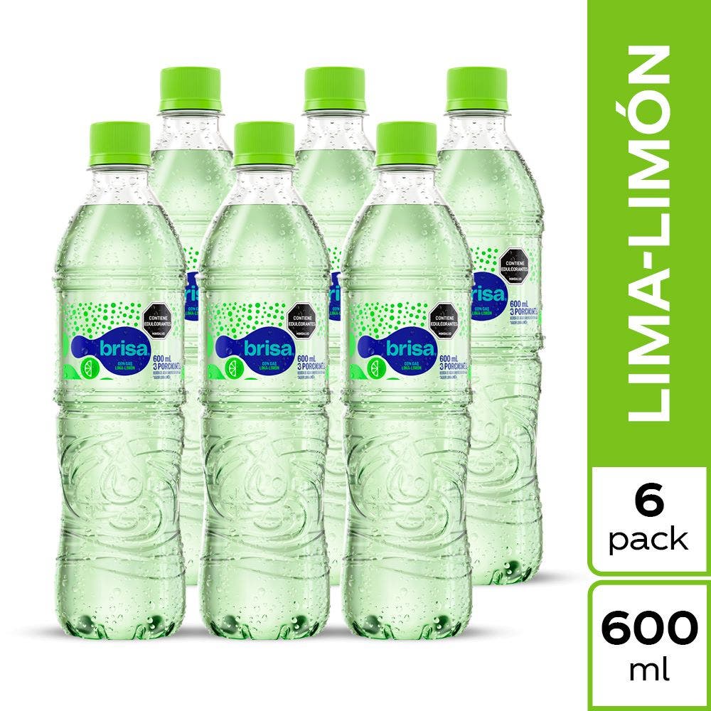 BRISA LIMA LIMON 600 ML * 6 UNDS