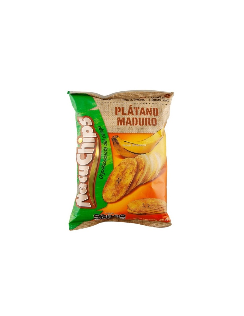 NATUCHIPS PLATANO MADURO 38G