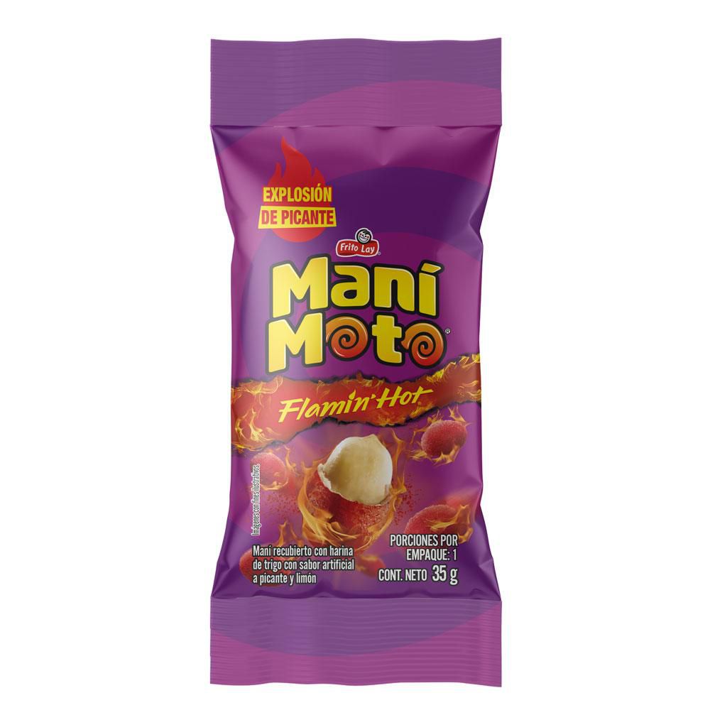 MANI MOTO FLAMIN HOT 35G X 12 - CAJA