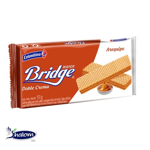 [EC324] Galleta Bridge Ind Arequipe *10Un