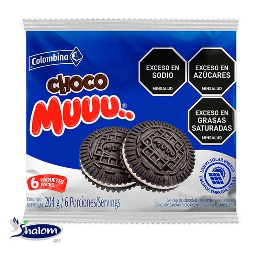 [EC9944] Galleta Choco Muuu *520Grs