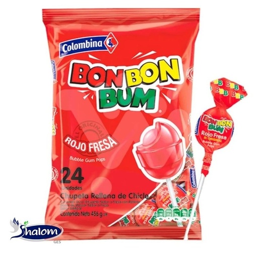 [EC784] Bon Bon Bum Fresa *24Un