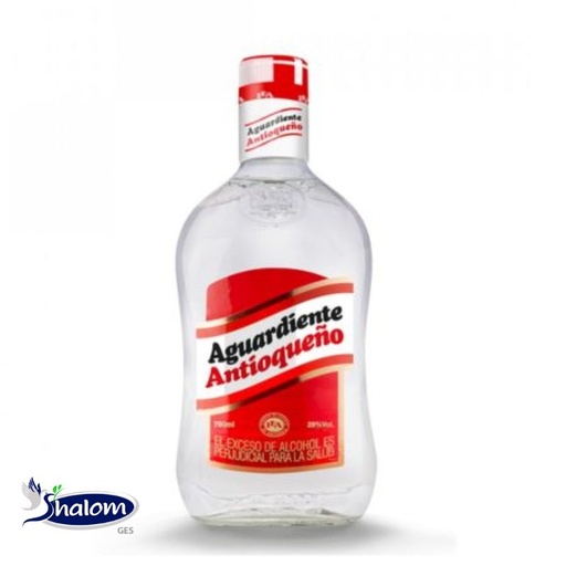 [EC57] Aguardiente Antioqueño Rojo *750Ml