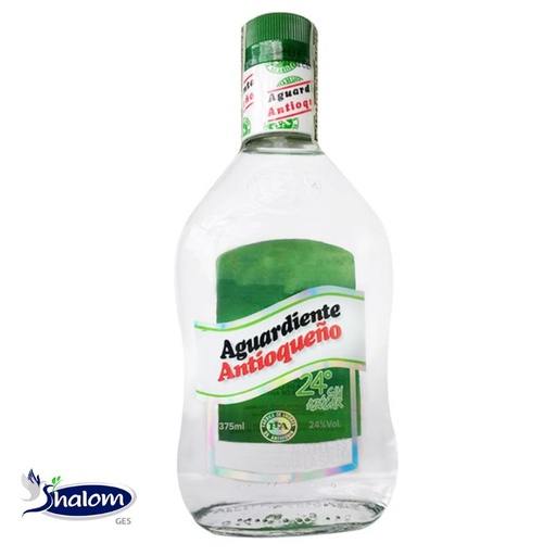 [EC59] Aguardiente Antioqueño Verde Sin Azucar *375Ml