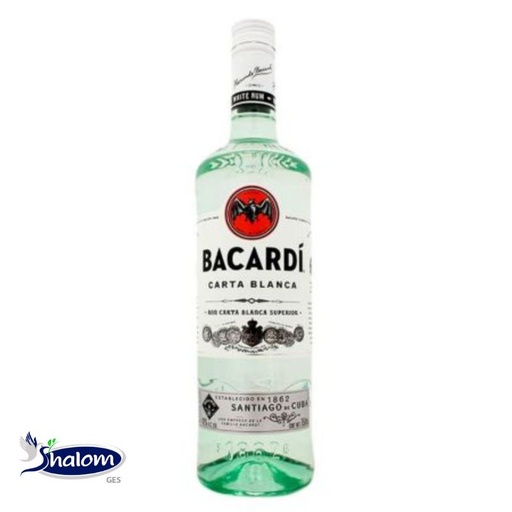 [EC285] Ron Bacardi Carta Blanca *750Ml
