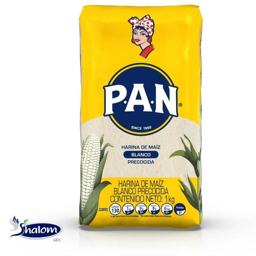 [EC3718] Harina De Maiz Blanca Pan *1000Gr