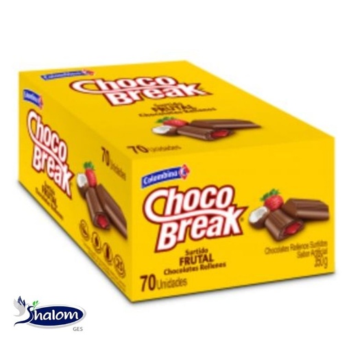 [EC527] Chocobreak Tradicional Plegadiza *70Un