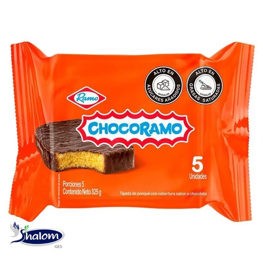 [EC621] CHOCORRAMO X65GR - PAQUETE X 5