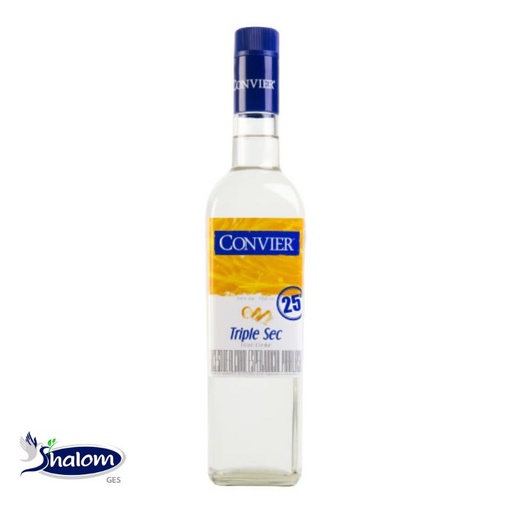 [EC637] Licor Convier Triple Sec 25° *750Ml
