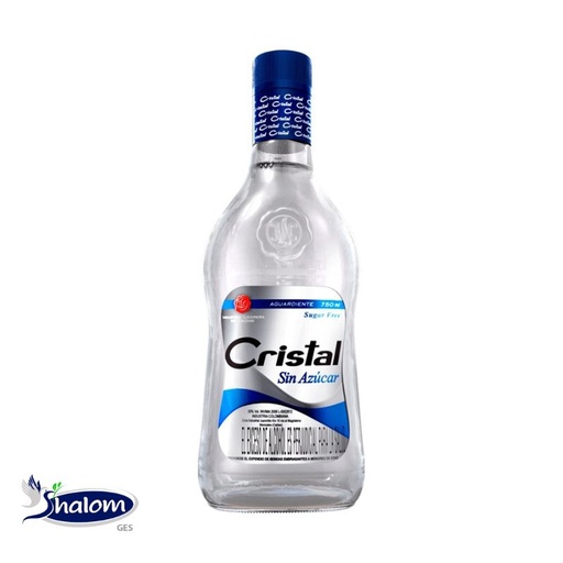 [EC653] Aguardiente Cristal Sin Azucar *750Ml