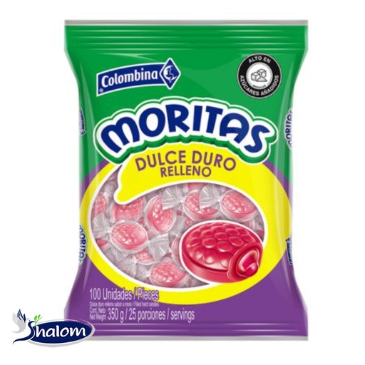 [EC836] Dulce Mora Rellena Colombina *100Un