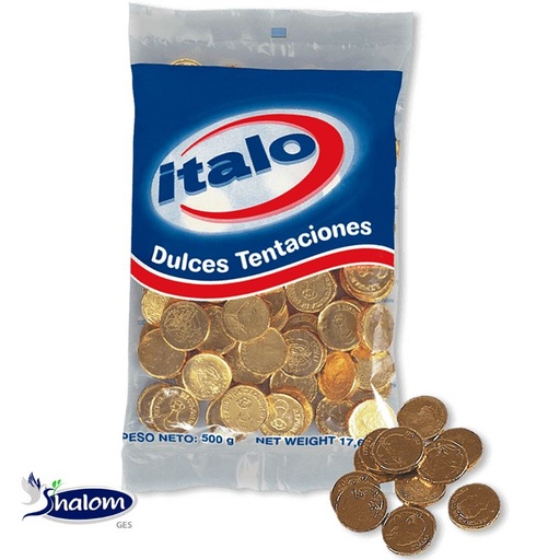 [EC964] Dul Italo Monedas Pequeñas *250Gr