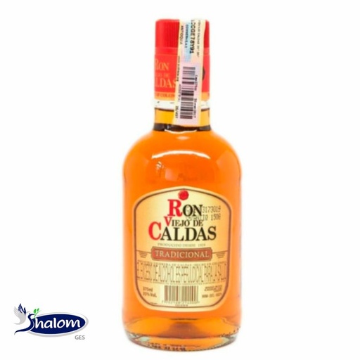 [EC2061] Ron Viejo Caldas 3 Años *375Ml