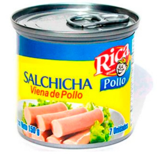 [EC2079] Salchicha Rica Viena Pollo *150Gr