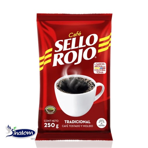[EC3010] Cafe Sello Rojo Bolsa*250Gr