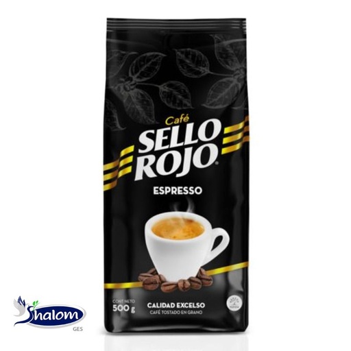 [EC3111] Cafe Sello Rojo Espresso Grano *500Gr