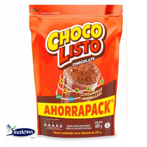 [EC9371] Chocolisto *600Grs