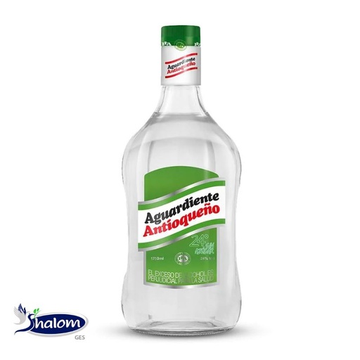[EC6504] Aguardiente Antioqueño Verde *1750Ml