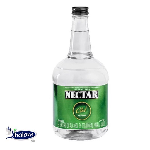 [EC4476] Aguardiente Nectar Club Garrafa x 2000cc