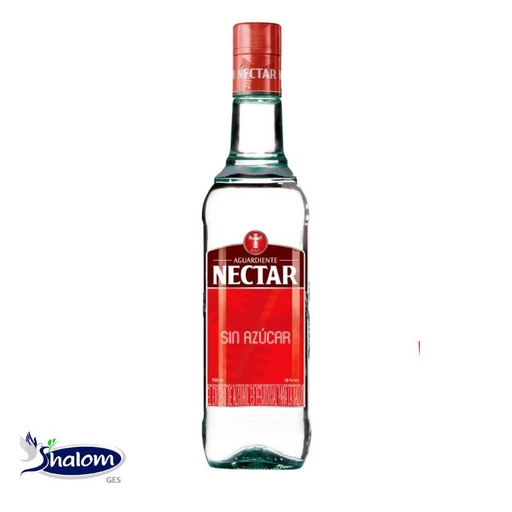 [EC10093] Aguardiente Nectar Rojo Sin Azucar  *750Ml