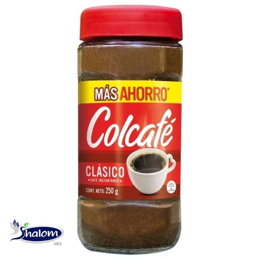 [EC3014] Cafe Colcafe Soluble Tarro*250Gr